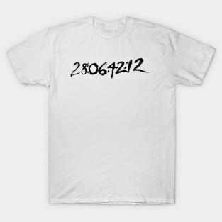 28:06:42:12, They Made Me Do It T-Shirt